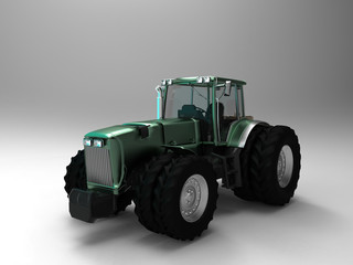 Obraz premium le tracteur