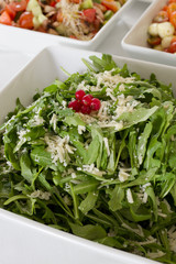 Ruccola mit Parmesan