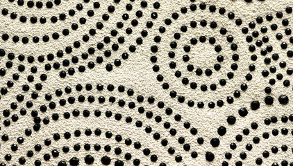 The texture of white leather