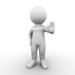 stop hand - Bobby Series