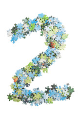 Number 2 by puzzle