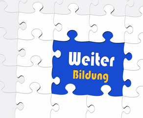 Weiterbildung Puzzle