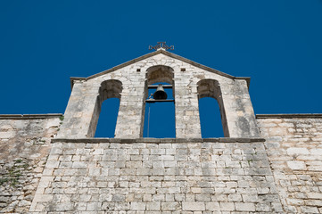 Fototapeta na wymiar St Vitus Belltower Kościoła greckiego. Martina Franca. Apulia.