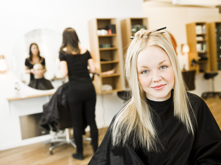 Girl at the Beauty Spa