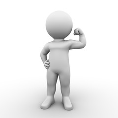 biceps posing - Bobby Series