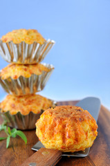 Pumpkin-Cheese Muffins