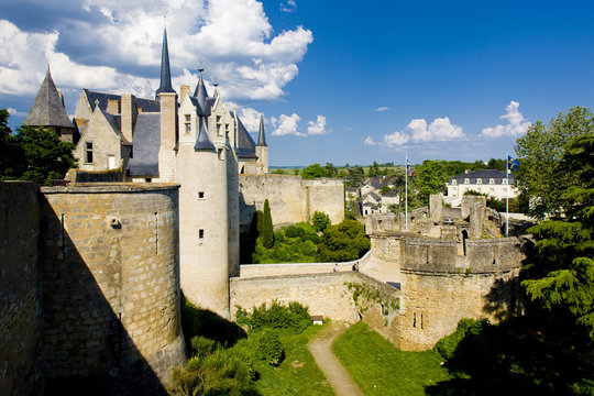 Chateau de Montreuil-Bellay, Pays-de-la-Loire, France