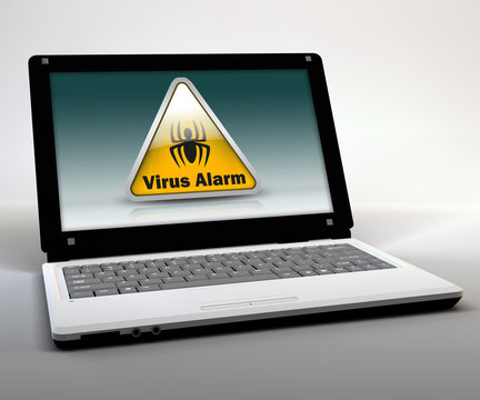 Mobile Thin Client / Netbook "Virus Alarm"