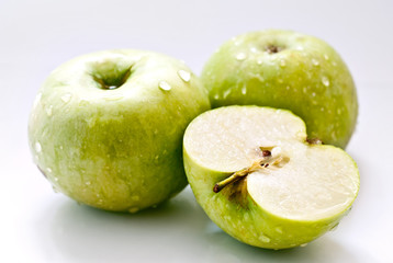 three apples