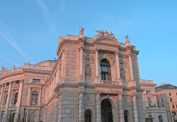 Fototapeta na wymiar Burgtheater Wien