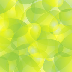 Abstract background in tints of green