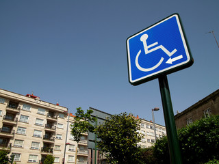 señal de minusvalidos