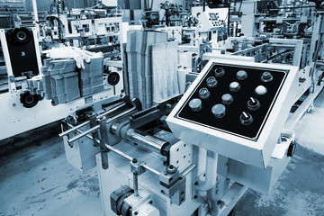 Control panel of the equipment