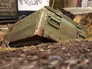 Alte Munitionskiste