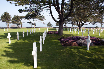 cimetière américain - colleville-sur-mer - Croix