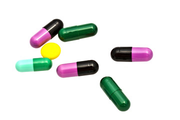 colorful capsules