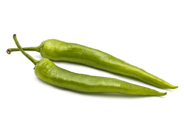 Geen chili peppers