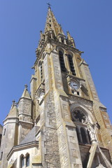 Fototapeta na wymiar église de Sainte-Cécile
