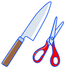 knife&scissors