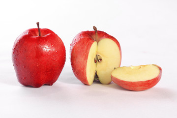 red apple