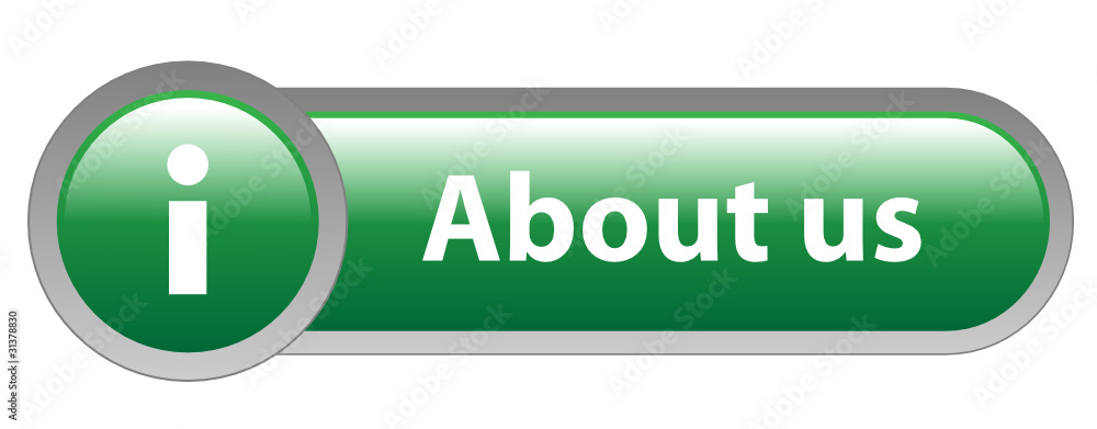 Poster about us vector web button