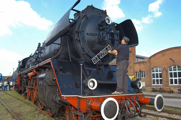 Fototapeta premium historische Lokomotive