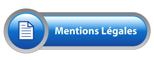 Bouton Web MENTIONS LEGALES (loi juridique conditions générales)