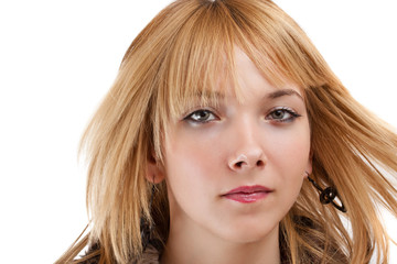 Naklejka premium Blonde woman