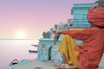 Selbstklebende Fototapete Indien Heilig