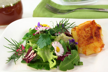 Wildkräutersalat
