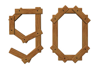 wooden ninety