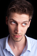 Obraz premium Close-up portrait of man