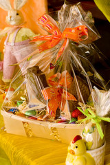 vitrine de pâques appétissante