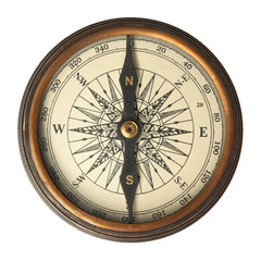 Antique Compass - 31387639
