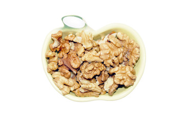 walnuts  in a cup