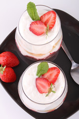 tiramisu à la fraise