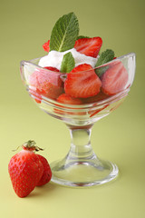fraises et chantilly