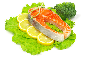 salmon and spices