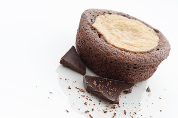 Gâteau chocolat vanille