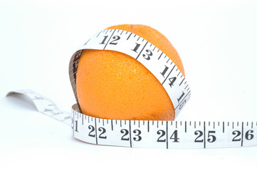 orange and meter