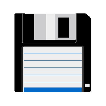 Floppy disk. Vector