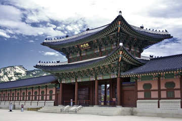 Naklejka premium Korean Palace
