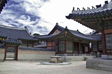 Naklejka premium Korean Palace