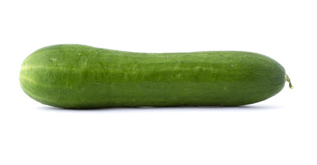 Cucumber on white