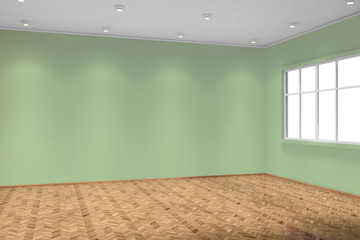 Interno vuoto da arredare