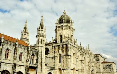 Fototapeta na wymiar Klasztor Hieronimitów - Lizbona, Portugalia (Lizbona)