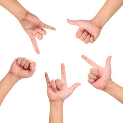 Compilation of hands