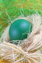 green easter egg