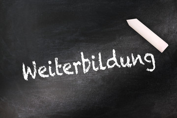 Obraz premium Weiterbildung