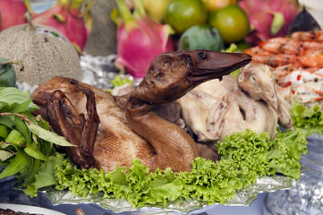 roasted duck